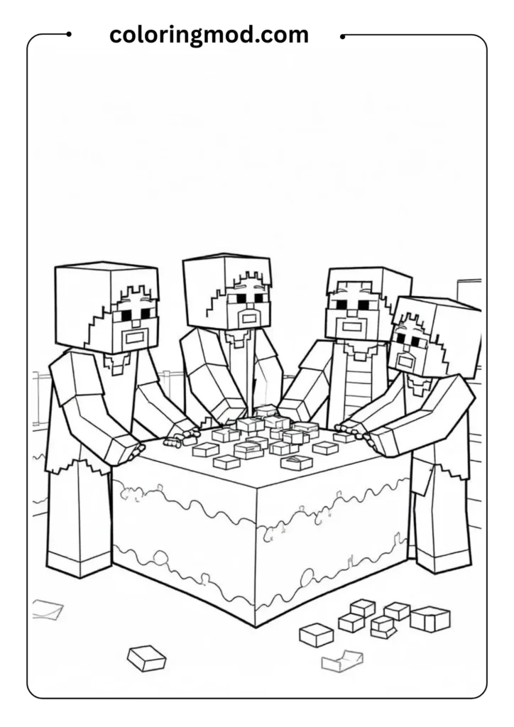 Minecraft-style