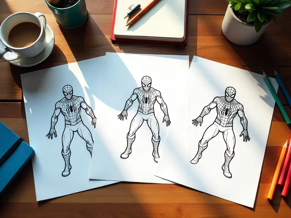 Spider-Man Coloring Pages
