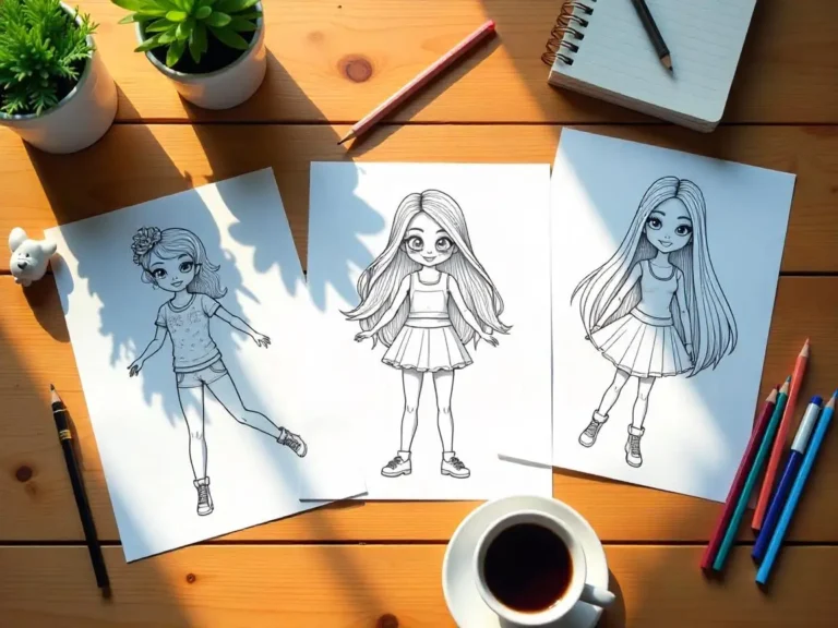 Barbie Coloring Pages
