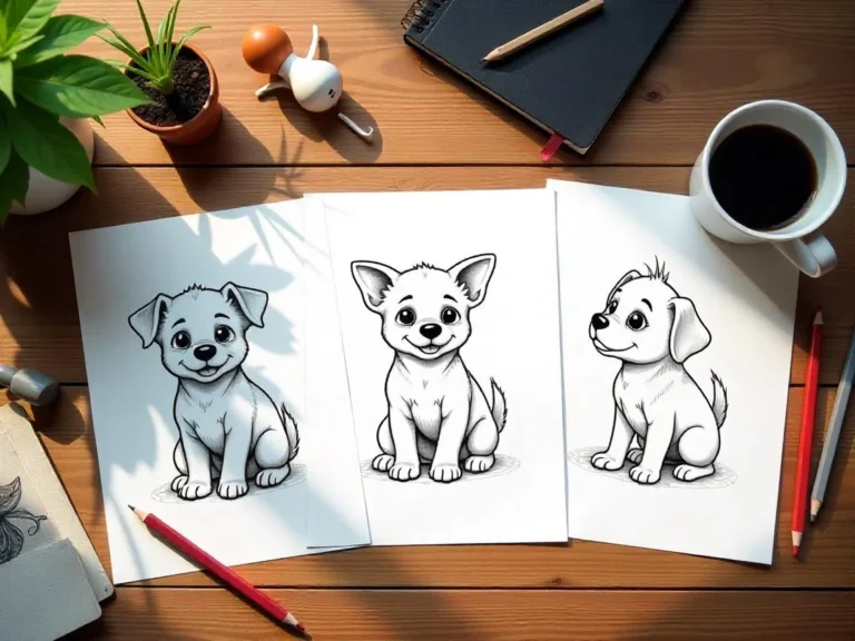 Puppy Coloring Pages