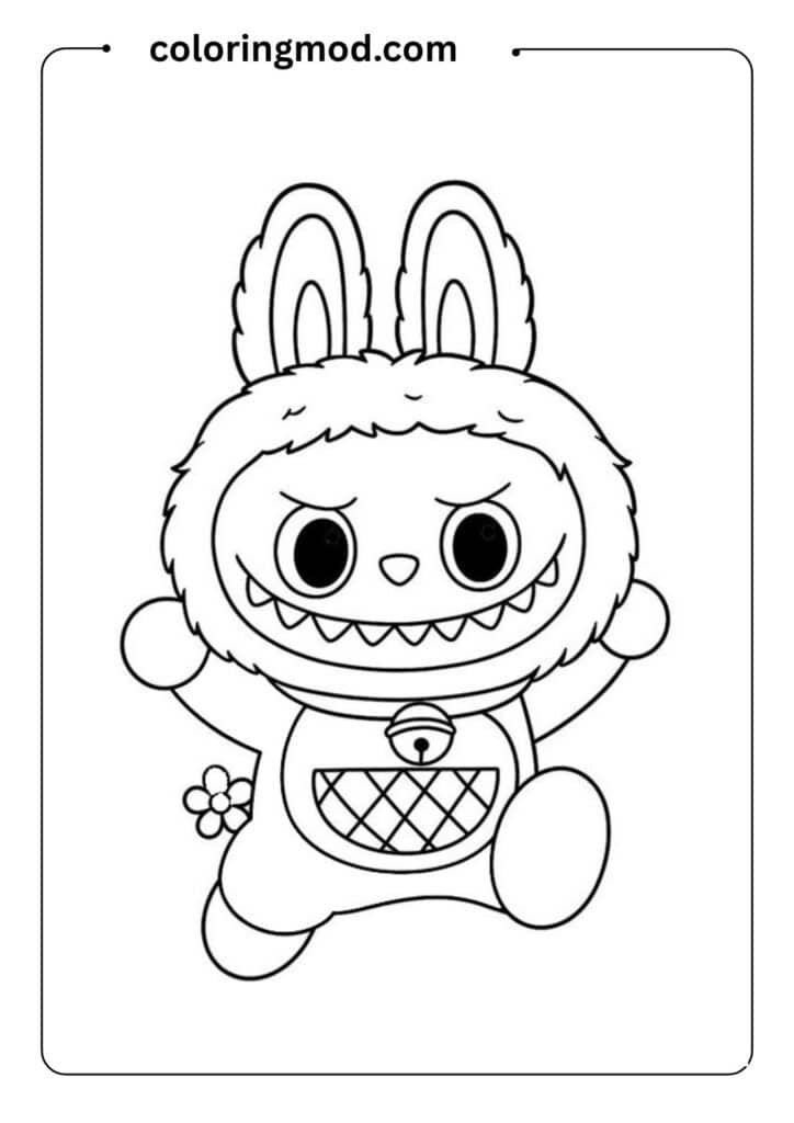 labubu coloring pages 