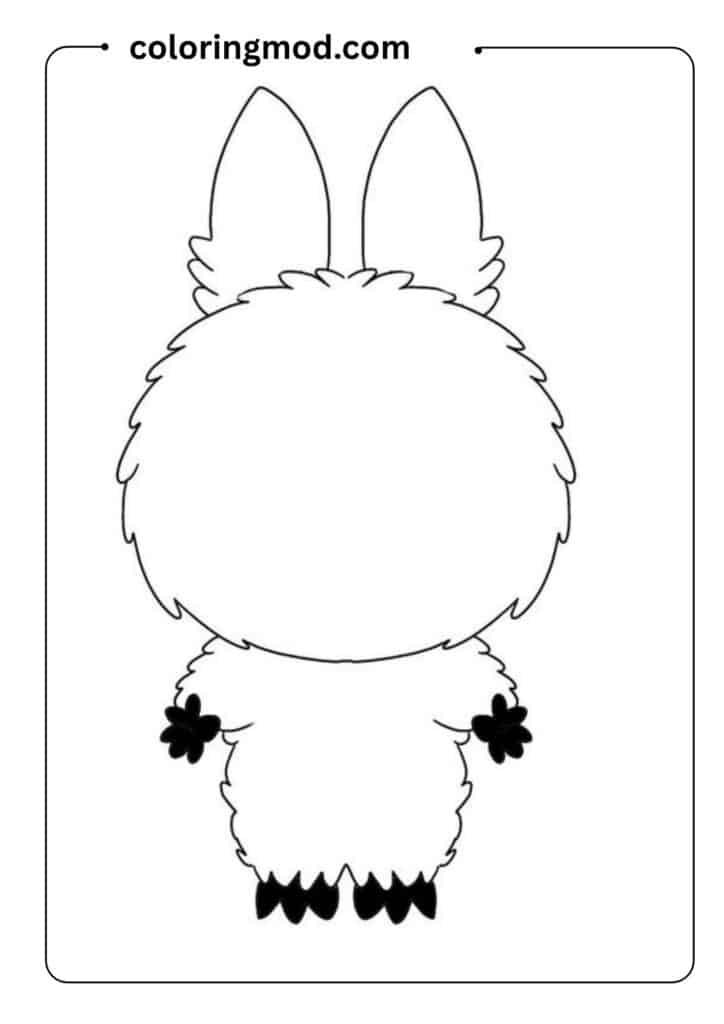 labubu coloring pages 