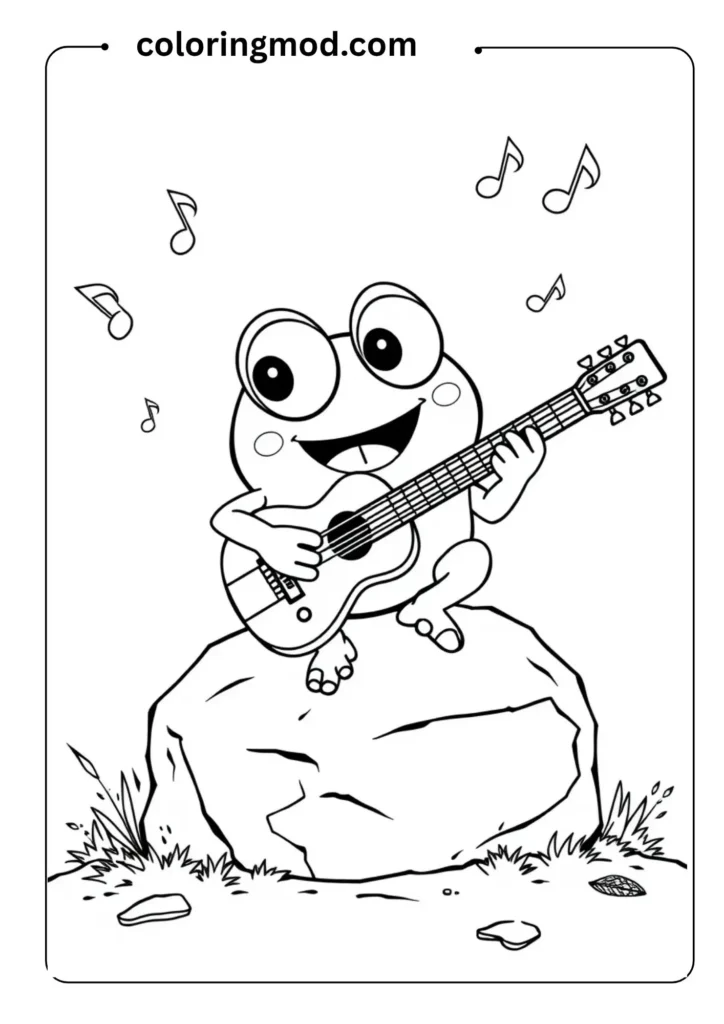 Keropcoloring page showing a adorable puppy lying down holding a large bone between his front paws