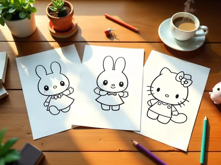 sanrio coloring pages