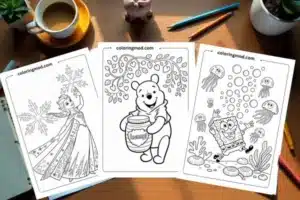 Cartoon Coloring Pages